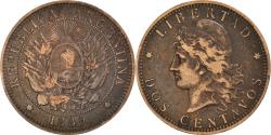 World Coins - Coin, Argentina, 2 Centavos, 1889
