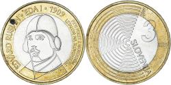 World Coins - Slovenia, 3 Euro, 2009, Vantaa, Premier vol au-dessus de la Slovénie