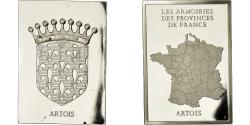 World Coins - France, Medal, Les Armoiries des Provinces de France, Artois, 1976,