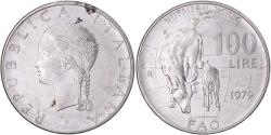 World Coins - Coin, Italy, 100 Lire, 1979, Rome, FAO, , Stainless Steel, KM:106
