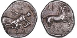 Ancient Coins - Thessaly, Drachm, ca. 420-400 BC, Larissa, Pedigree, Silver,