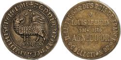 World Coins - France, Token, Collection BP, Agnel d'Or, Louis le Hutin, History,