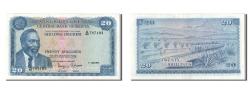 World Coins - Banknote, Kenya, 20 Shillings, 1972, 1972-07-01, UNC(63)