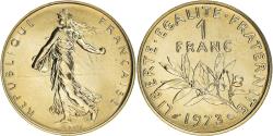World Coins - Coin, France, Semeuse, Franc, 1973, Paris, FDC, , Nickel, KM:925.1