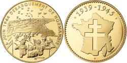 World Coins - France, Medal, 1939-1945, Débarquement de Normandie, Copper-nickel,