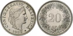 World Coins - Switzerland, 20 Rappen, 1989, Bern, Copper-nickel, , KM:29a