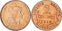 World Coins - Coin, France, Dupuis, 2 Centimes, 1919, Paris, , Bronze, KM:841