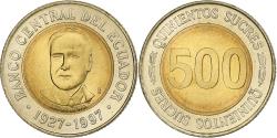 World Coins - Ecuador, 500 Sucres, 1997, Bi-Metallic, , KM:102
