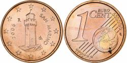 World Coins - San Marino, Euro Cent, 2006, Rome, Copper Plated Steel, , KM:440