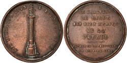 World Coins - France, Medal, Hommage aux Lillois de 1792, History, 1845, Lecomte,