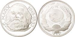 World Coins - France, Medal, Communist leaders, Marx, History, , Silver