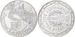 World Coins - France, 10 Euro, Provence-Alpes-Cote d'Azur, 2011, Paris, , Silver