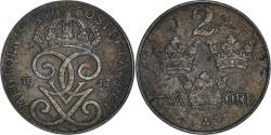 World Coins - Coin, Sweden, Gustaf V, 2 Öre, 1947, , Iron, KM:811