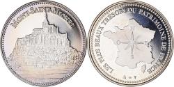 World Coins - France, Medal, Le Mont Saint-Michel, Patrimoine, , Copper-nickel