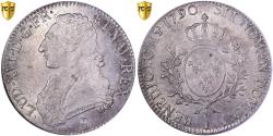 World Coins - France, Louis XVI, Ecu aux branches d'olivier, 1790, Nantes, Silver, PCGS,