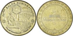 World Coins - France, Token, Touristic token, 50ème salon Numismatique - Palais Brongniart