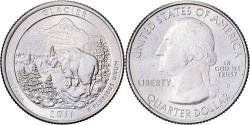 Us Coins - United States, Quarter, 2011, Philadelphia, Glacier, National Park, Montana