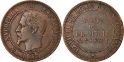 World Coins - France, Token, Visite de Napoléon III à Lille, 1853, Barre, , Bronze