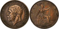 World Coins - Great Britain, George V, Farthing, 1931, Bronze, , KM:825