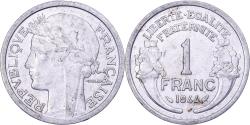 World Coins - France, Franc, Morlon, 1944, Aluminum, , KM:885a.1