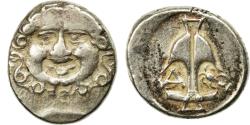 Madeni Para, Trakya, Apollonia Pontica, Drachm, 350-300 AV JC, Apollonia, EF (40-45)