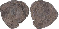 World Coins - Coin, FRENCH STATES, Franche-Comté, Albert & Isabella, 2 Deniers, 1610, Dole