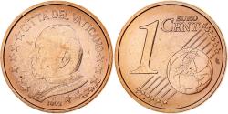 World Coins - Vatican, Jean-Paul II, Euro Cent, 2002, Rome, Copper Plated Steel,