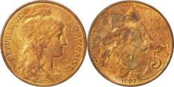 World Coins - Coin, France, Dupuis, 5 Centimes, 1907, , Bronze, KM:842, Gadoury:165
