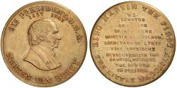 Us Coins - United States, Medal, Marten Van Buren, 8th President, 1841, Copper Plated