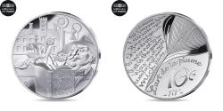World Coins - France, 10 Euro, Art De La Plume, Le Meurtre De Roger Ackroyd, 2026, Monnaie de