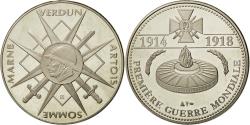 World Coins - France, Medal, Première Guerre Mondiale, Somme-Marne-Verdun-Artois,