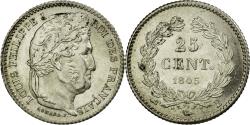 World Coins - Coin, France, Louis-Philippe, 25 Centimes, 1845, Rouen, , Silver