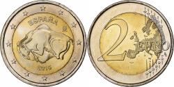 World Coins - Spain, 2 Euro, Grotte d'Altamira, 2015, Madrid, , Bi-Metallic