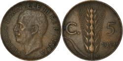 World Coins - Coin, Italy, Vittorio Emanuele III, 5 Centesimi, 1924, Rome, , Bronze