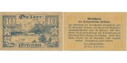 World Coins - Banknote, Austria, Grünau, 10 Heller, lac 1920-11-31, UNC(63), Mehl:FS 300a
