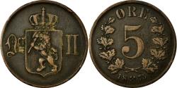 World Coins - Coin, Norway, 5 Öre, 1875, , Bronze, KM:349