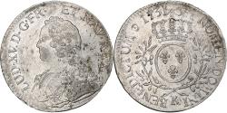 World Coins - France, Louis XV, Ecu aux branches d'olivier, 1731, Bordeaux, Silver,