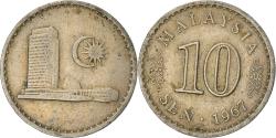 World Coins - Coin, Malaysia, 10 Sen, 1967, Franklin Mint, , Copper-nickel, KM:3
