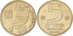 World Coins - Coin, Israel, 5 Sheqalim, 1992