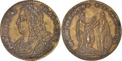 World Coins - France, Token, Louis XV, Prise de Fontarabie, , Brass, Feuardent:13223