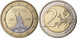 World Coins - Ireland, 2 Euro, Easter Rising, Iridescent, 2016, Dublin, Bi-Metallic,