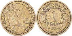 World Coins - Coin, France, Morlon, Franc, 1933, , Aluminum-Bronze, KM:885