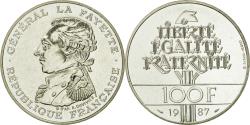 World Coins - Coin, France, Lafayette, 100 Francs, 1987, Paris, , Silver, KM:962