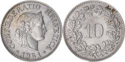 World Coins - Coin, Switzerland, 10 Rappen, 1961