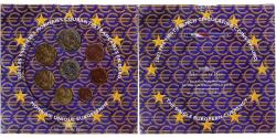 World Coins - France, Monnaie de Paris, Euro-Set, 2002, BU,