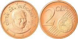 World Coins - VATICAN CITY, 2 Euro Cent, 2012, , Copper Plated Steel, KM:376