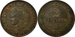 World Coins - Coin, France, Cérès, 2 Centimes, 1878, Bordeaux, , Bronze, KM:827.2