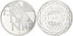 World Coins - France, 5 Euro, Fraternité, 2013, , Silver, Gadoury:EU647