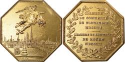 World Coins - France, Token, Chambre de Commerce de Rouen, 1802, Lecomte, , Vermeil