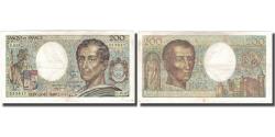 World Coins - France, 200 Francs, Montesquieu, 1982, VF(30-35), Fayette:70.2, KM:155a